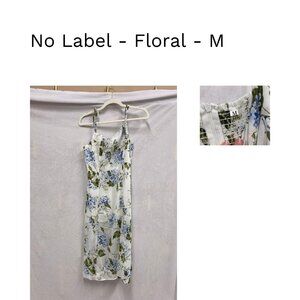 No Label - Floral Dress - M